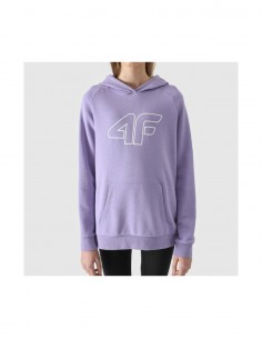 Sudadera 4F SWEATSHIRT F0921-NIÑA-52S-VIOLETA CLARO