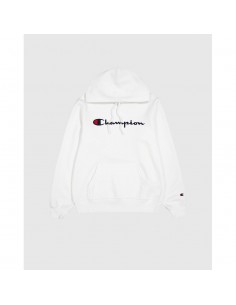 Sudadera CHAMPION HOODED SWEATSHIRT 220253 WHT Blanco