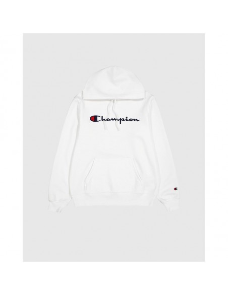 Sudadera CHAMPION HOODED SWEATSHIRT 220253 WHT Blanco