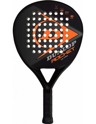 DUNLOP PALA PÁDEL D PDL ROCKET ULTRA ORANGE