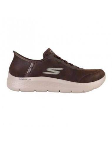 Zapatilla SKECHERS GO WALK FLE 216326 BRN Marron