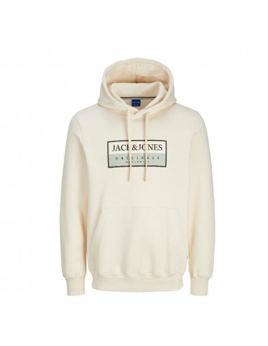 Sudadera JACK & JONES JORFREDERIKSBERG BOX SWEAT HOOD SN 12262513 Beige Beige