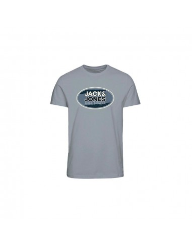 Camiseta JACK & JONES JCORAY COLOR TEE SS CREW NECK 12267378 GRIS Gris