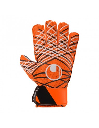 UHLSPORT GUANTES  STARTER RESIST+ NARANJA/NEGRO