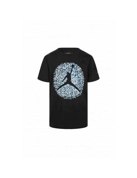 Camiseta NIKE JDB POOLSIDE JUMPMAN SS TEE 95D122 023 Negro
