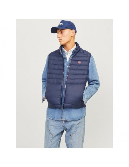 Chaleco JACK & JONES JJESPRINT BODYWARMER COLLAR NOOS 12258457 Marino Marino