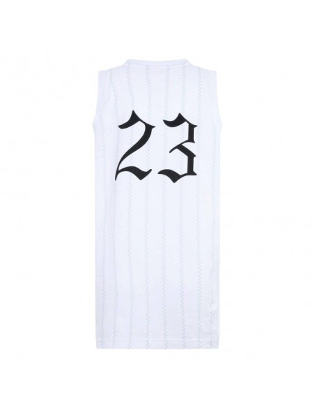 Camiseta NIKE JDB MVP 23 TANK 95D124 001 Blanco