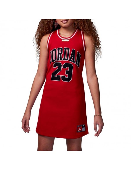 Camiseta NIKE JDG JORDAN 23 JERSEY DRESS 45C918 R78 Rojo