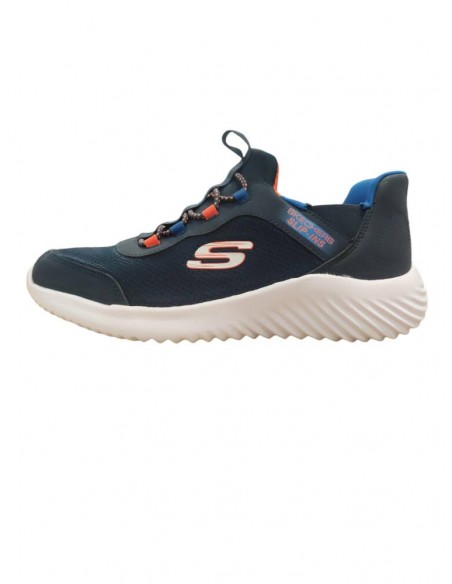Zapatilla de Tiempo Libre para NIÑO SKECHERS BOUNDER - BRISK-BURST