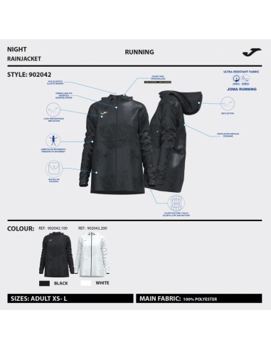 JOMA CORTAVIENTOS R-NIGHT BLACK