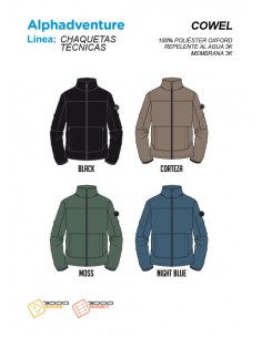 ALPHADVENTURE CHUBASQUERO COWEL