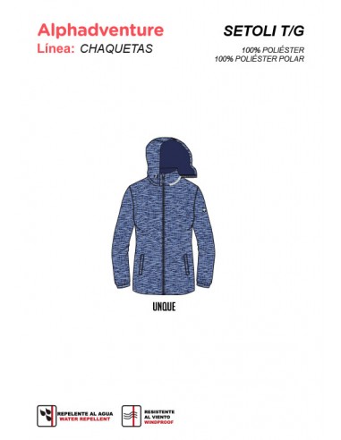 ALPHADVENTURE CHUBASQUERO SETOLI