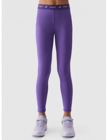 Malla larga 4F TIGHTS FNK F223-NIÑA-50S-VIOLETA