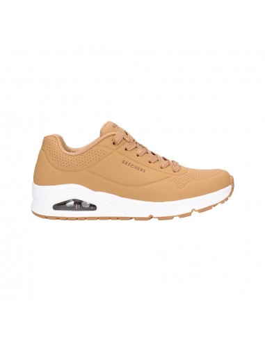 Zapatilla SKECHERS UNO STAND 52458 TAN Marron