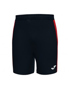JOMA-SHORT MAXI NEGRO ROJO