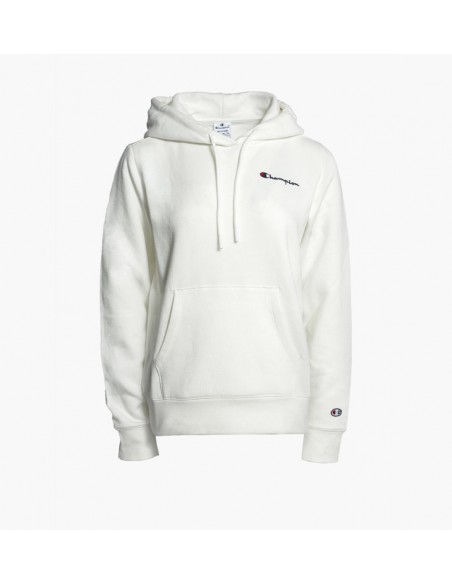 SUDADERA CHAMPION-Hooded Sweatshirt-116580-WW036-WAY-MUJER-BLANCO