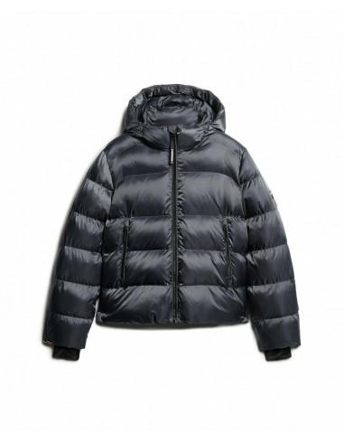 HOODED LUXE SPORTS PUFFER