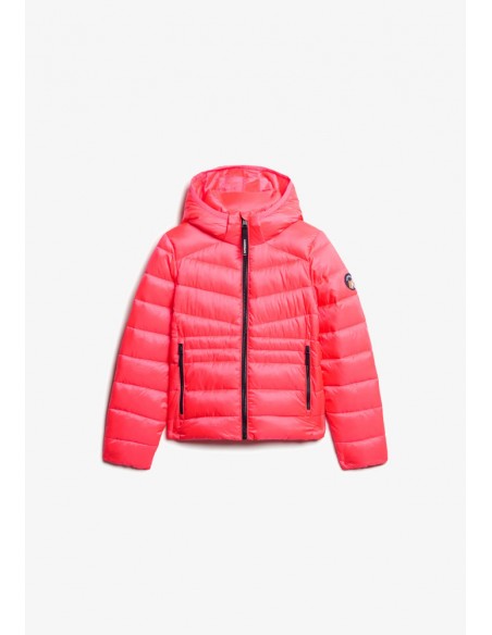 HOODED FUJI QUILT PADDED JKT