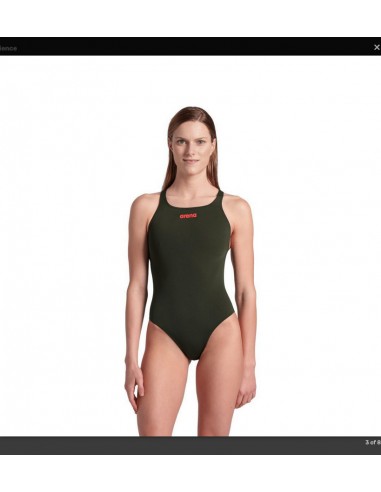 ARENA BAÑADOR TEAM SWIMSUIT PRO SOLID MUJER