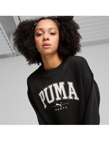 SUDADERA PUMA MUJER SQUAD CREW FL