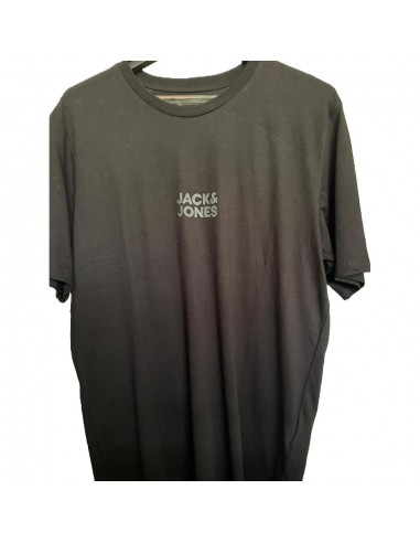 Camiseta JACK & JONES JJORLA TEE SS CREW NEW 12270873 NEGRO Negro