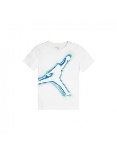 Camiseta NIKE JDB AIR HEATMAP JUMPMAN HBR SS 95D238 001 Blanco