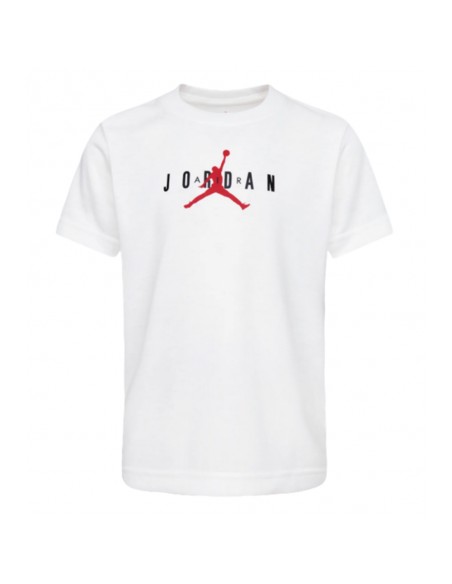 Camiseta NIKE JDB JUMPMAN SUSTAINABLE GRAPHI 95B922 001 Blanco