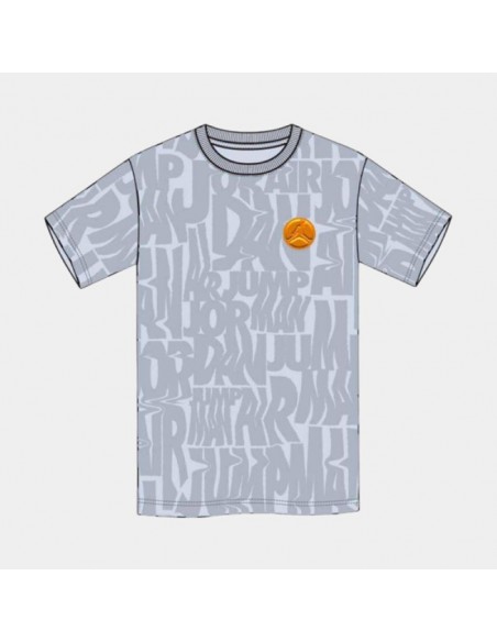 Camiseta NIKE JDB FUEL UP COOL DOWN DROPS SS 95D151 G7H Gris