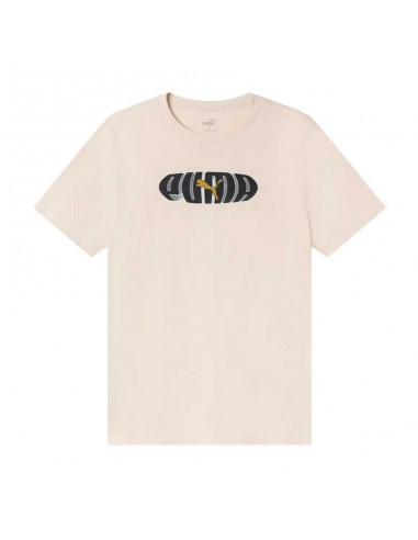 PUMA CAMISETA ESS+ GRAPHIC TEE, ALPINE SNOW