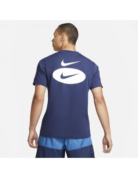 Camiseta NIKE M NSW TEE ESS CORE 4 DM6409 410 Marino