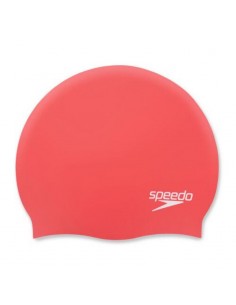Gorro SPEEDO PLAIN MOULDED SILICONE JUNIOR 8-709900004 Rojo 2