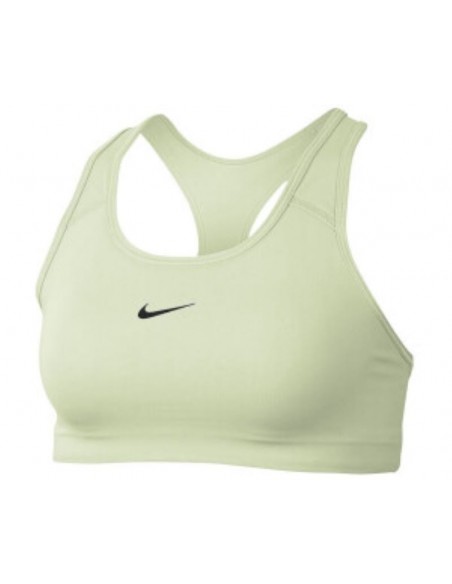 Top NIKE W NK DF SWSH 1PP BRA BV3636 303 Verde