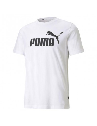 Camiseta PUMA ESS LOGO TEE 586666 02 Blanco