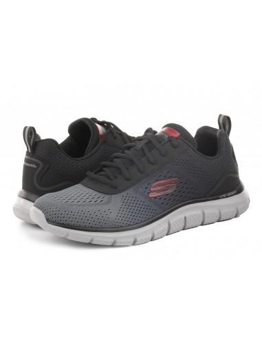 Zapatilla SKECHERS TRACK RIPKE 232399 BKCC Gris