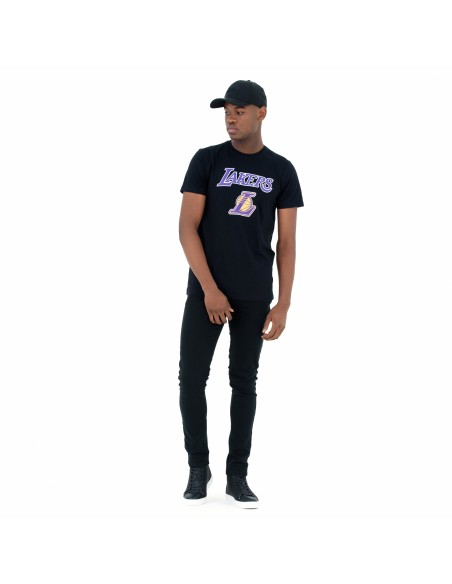 Camiseta NEW ERA NOS NBA REGULAR TEE LOSLAK 60416756 Negro