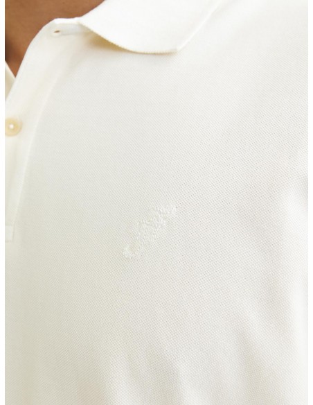 Polo JACK & JONES JPRBLUWILLIAM WASH 12257315 BLANCO Blanco