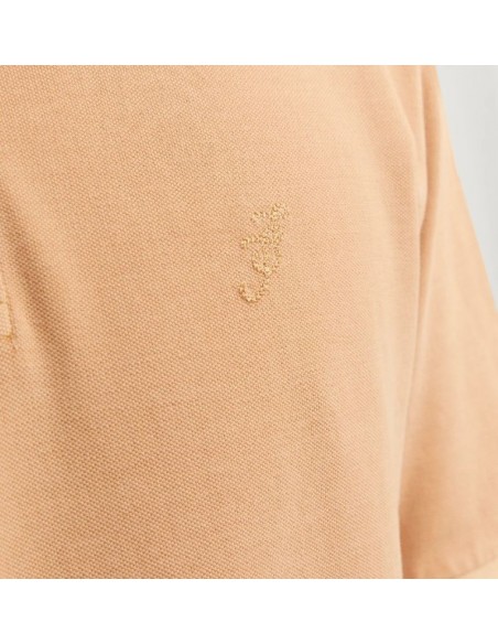 Polo JACK & JONES JPRBLUWILLIAM WASH 12257315 BEIGE Beige