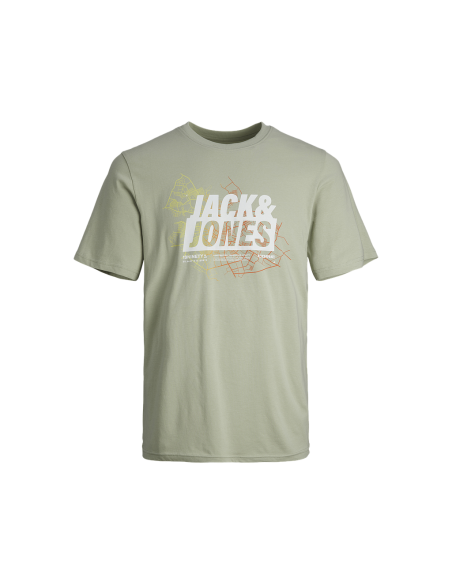 Camiseta JACK & JONES JCOMAP SUMMER  12257908 VERDE Verde