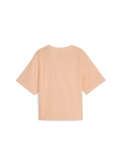 Camiseta PUMA ESS ELEVATED RELAXED 677947 45 Naranja