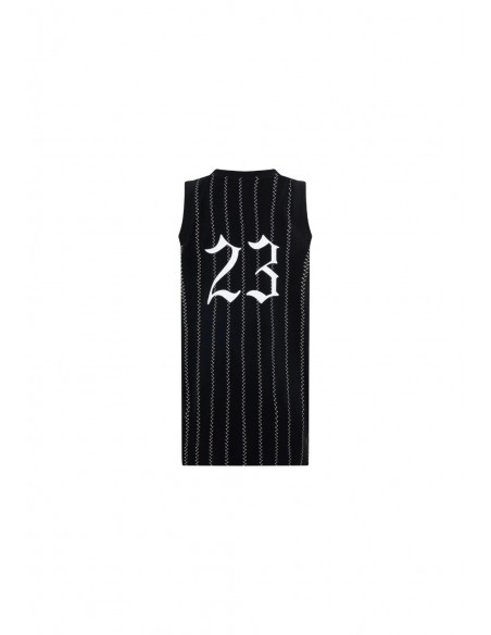 Camiseta NIKE JDB MVP 23 TANK 95D124 023  Negro