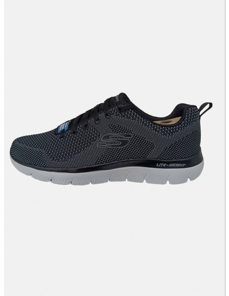 Zapatilla baja de Outdoor para HOMBRE SKECHERS SUMMITS BRI BBK