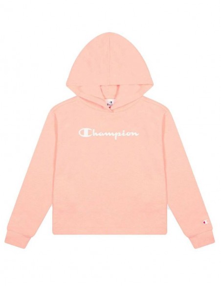 CHAMPION Hooded Sweatshirt GRIS-NEGRO