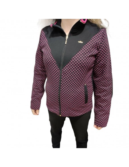 SLX CHAQUETA PICO EN PECHO NEGRO