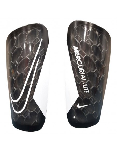 ESPINILLERAS NIKE MERCUCIAL LITE SOCCER NEGRO