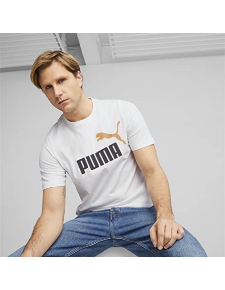 PUMA-ESS+ 2 Col Logo Tee-58
