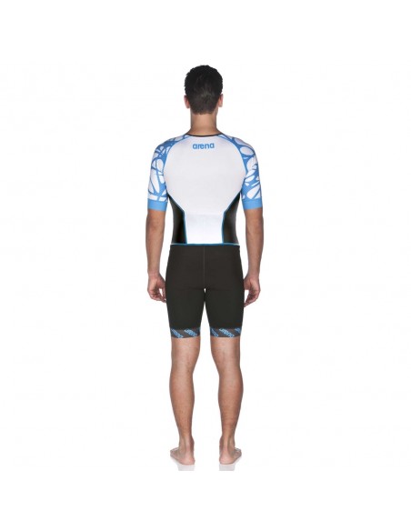 Bañador Arena M TRISUIT ST AERO FRONT ZIP 2A951504 Blanco