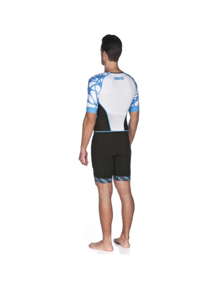 Bañador Arena M TRISUIT ST AERO FRONT ZIP 2A951504 Blanco
