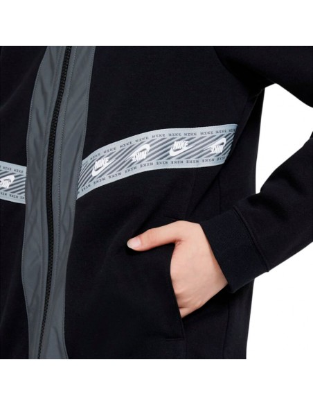 Chaqueta NIKE B NSW ELEVATED TRIMS FZ DD8704 010 Negro