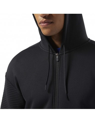 Sudadera REEBOK WOR FLEECE FZ HOOD EC0900 Negro