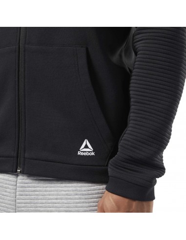 Sudadera REEBOK WOR FLEECE FZ HOOD EC0900 Negro